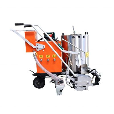 Eenvoudig bediende professionele gasmotor Power Road Line Marking Machine Airless Line Striper voor restaurant
