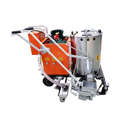 Eenvoudig bediende professionele gasmotor Power Road Line Marking Machine Airless Line Striper voor restaurant