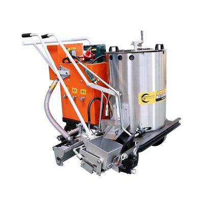 Eenvoudig bediende professionele gasmotor Power Road Line Marking Machine Airless Line Striper voor restaurant