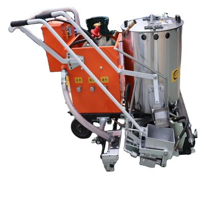 Eenvoudig bediende professionele gasmotor Power Road Line Marking Machine Airless Line Striper voor restaurant