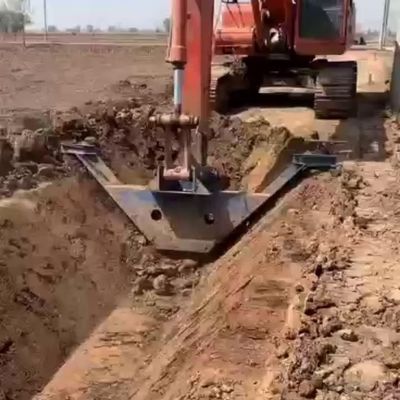 Bouwwerkzaamheden Oplossing Drainage Grachtvormende machine voor het bekleden van de afvoerkanalen