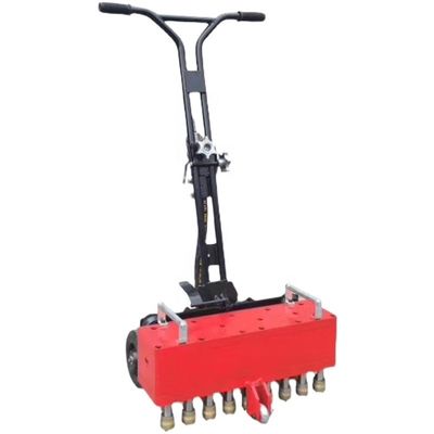 Handgedreven multi-head ruwe machine voor betonnen grond ruwe op betaalbare prijs