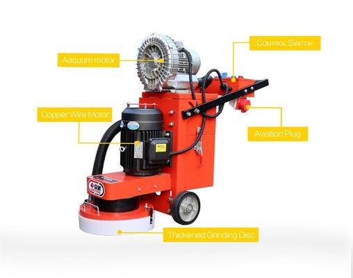 Hoog werkend rendement Betonvloerpoetsmachine voor productie-installaties