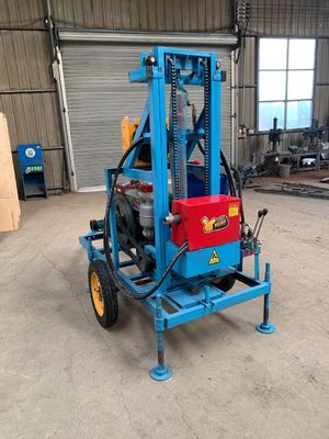 Boormachine voor het boren van waterputten met CE-certificering en dieselmotor
