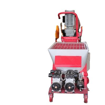 Wandplakkermachine Kleine multifunctionele mortelsproeier met een gewicht van 200 kg