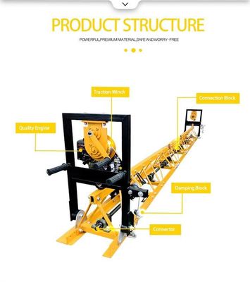 3600 rpm Max.Speed Beton truss schroef voor precieze betonnen weg leveling