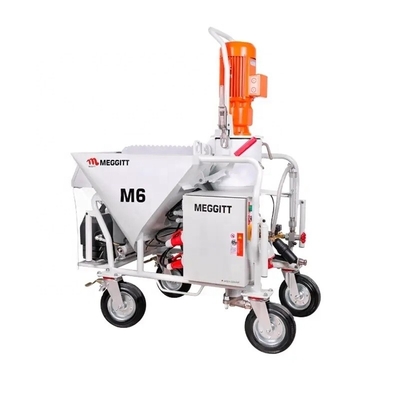 1350*720*1550mm Automatische gips-gipsstation Mortier spuitmachine voor veelzijdige