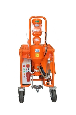 1350*720*1550mm Automatische gips-gipsstation Mortier spuitmachine voor veelzijdige