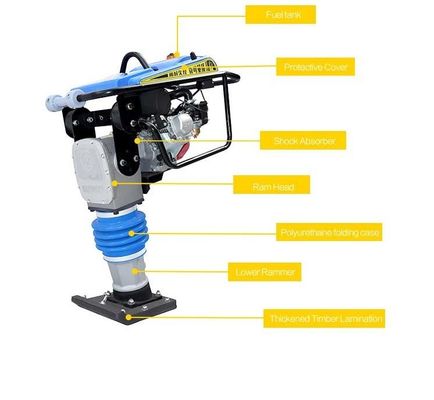 Elektrische Rammer Tamper Jumping Jack Wacker Geschikt voor klantvereisten