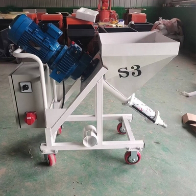 180 kg Automatische brandwerende textuurverfsproeier met verlengde schroefpomp met ontwerp