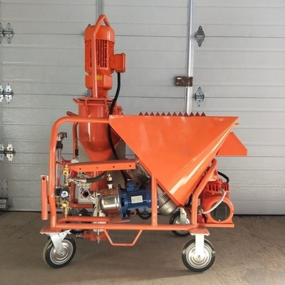 380V mortel spuitgips spuitmachine K6 voor max. horizontale transportafstand van 30M