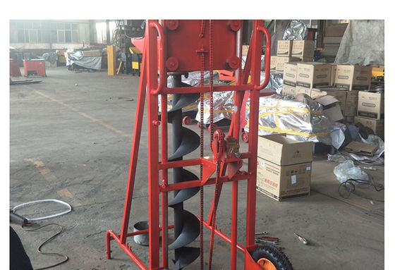 Benzine Planting Hole Drill Bit Auger Aarde Boor Tuin Gereedschap voor hoge graafkracht