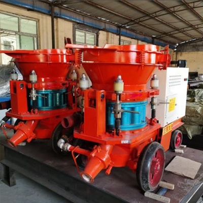 10-15 m3/min Luchtverbruik nat gemengd zand cement mortel pomp gips spuitmachine