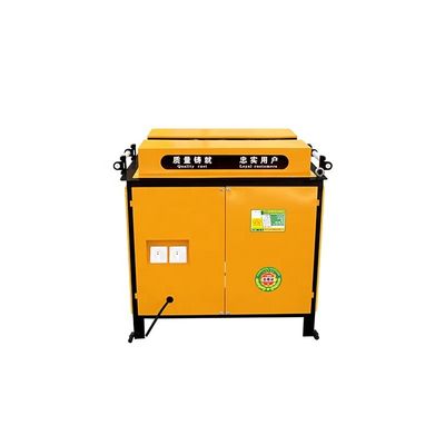 Elektrische stalen constructiepoetsmachine met en rolconveyor blaasontwerp