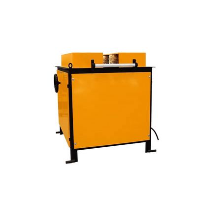 Elektrische stalen constructiepoetsmachine met en rolconveyor blaasontwerp