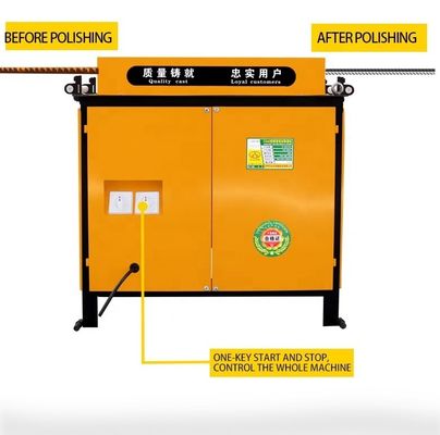 Machine voor het verwijderen en schilderen van ruggen van de opbouw van stalen buizen