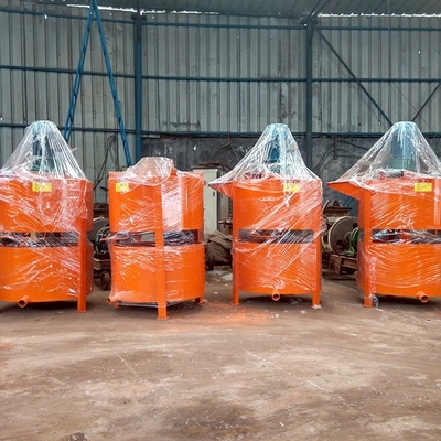 Draagbare dubbelvatbetonmixer voor bouwwerkzaamheden Productiviteit 6-10m3/h