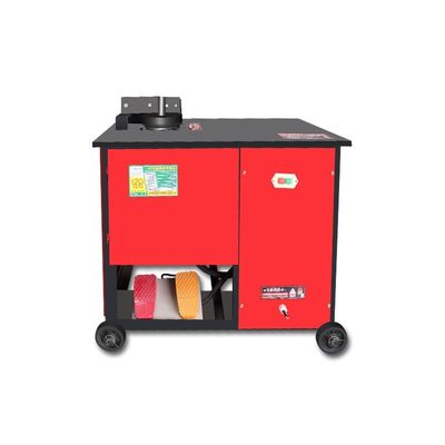 Stirrup Hoop Bender van roestvrij staal met een buighoek van 0-180 graden en een motorvermogen van 3 kW