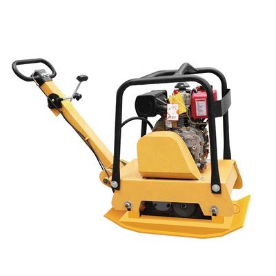 Zware 9,6 kW motor 360 kg trillingsplaatcompressor voor bouwprojecten
