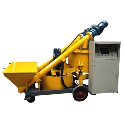 Gipsmachine voor gipsverwerking Gipspoedermachine Diesel mobiele betonpomptruck met mixer 2500 kg