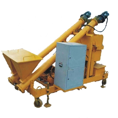 Gipsmachine voor gipsverwerking Gipspoedermachine Diesel mobiele betonpomptruck met mixer 2500 kg