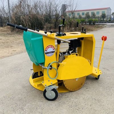Handpush Gasoline Ronde Manhole Cover Snijmachine met 3600RPM Rotary Speed