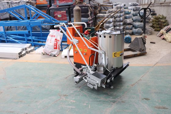 Hoog werkend rendement handgedreven wegmarkeringsmachine voor thermoplastische coating