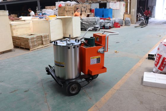 Hoog werkend rendement handgedreven wegmarkeringsmachine voor thermoplastische coating