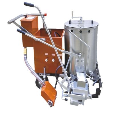 Thermoplastische wegverfmachine met 1200*850*1000mm Grootte en 1-2 mm lijndikte