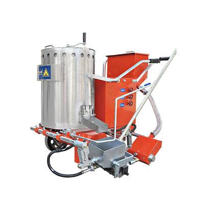 Thermoplastische wegverfmachine met 1200*850*1000mm Grootte en 1-2 mm lijndikte