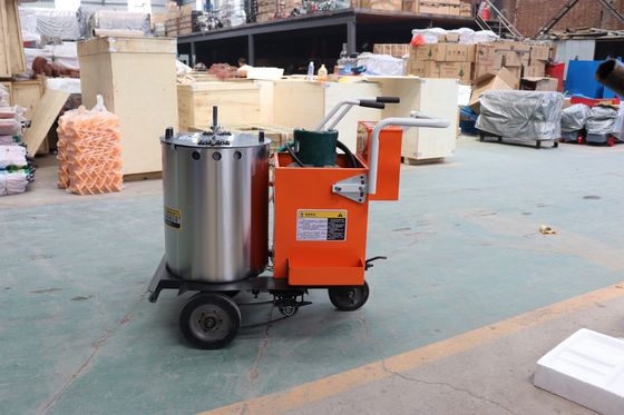 Thermoplastische wegverfmachine met 1200*850*1000mm Grootte en 1-2 mm lijndikte