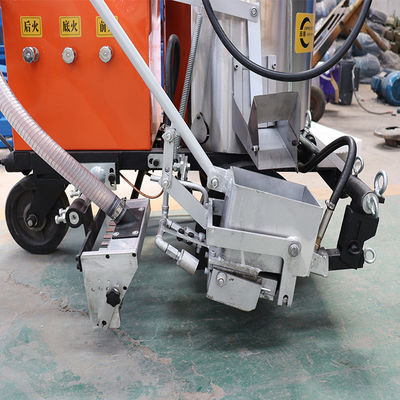 Verkeerslijn Parkeerlijn Convexe warm gesmolten wegmarkeringsmachine met eenvoudige bediening