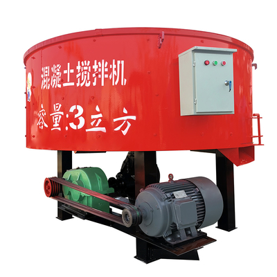 Multifunktioneel draagbaar cementmortelpan-mixer voor 3-8m3 capaciteit en klantbehoeften