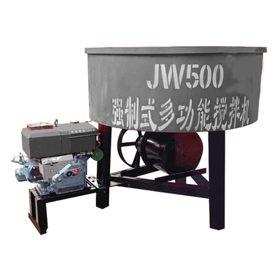 380V Rotatiesnelheid 8 r/min Multifunctionele cementmortelpan mobiele betonmixer