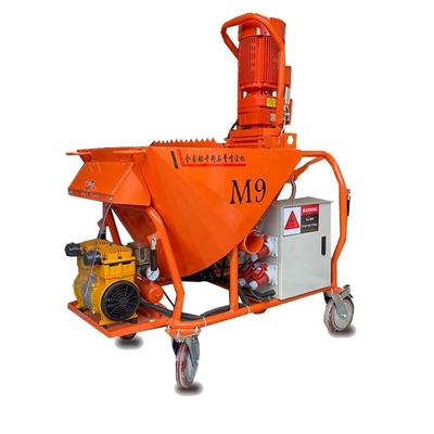 Tupo 9 gipssproeiingsmachine met een capaciteit van 200 kg en een stroomtoevoer van 380 V