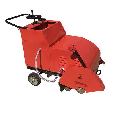 Asfaltsnijmachine met een toerental van 2100 t/min en een snijdiepte van 120 mm-400 mm