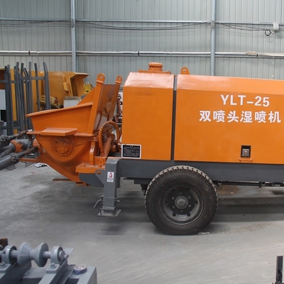 Wet Shotcrete Machine/ Beton Wet Spraying Plastering Machine met 45kw motorvermogen