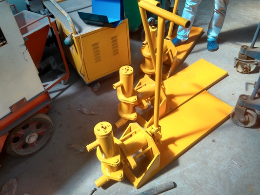 1100*300*550m hand bediende cementpomp voor eenvoudig onderhoud