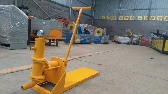 1100*300*550m hand bediende cementpomp voor eenvoudig onderhoud