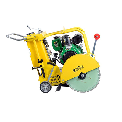 Makkelijke bediening Motor vloer snijmachine voor het snijden van de weg Snijdiepte 120 mm-400 mm