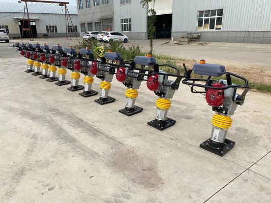 Hoogfrequente interne benzine platte plaat Rammer voor 45-75mm spronghoogte HCD100
