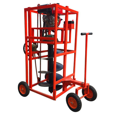 15 pk benzine bodemboormachine voor machines reparatieshops lichtgewicht bodemboormachine