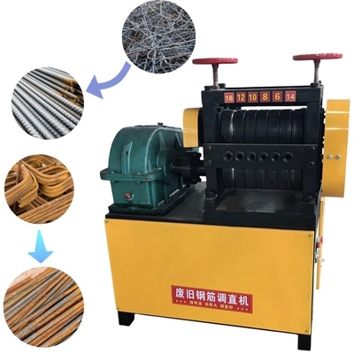 Machine voor het rechtzetten en snijden van stalen draadstaven met ronde staven voor het verwerken van afmetingen van 4-25 mm