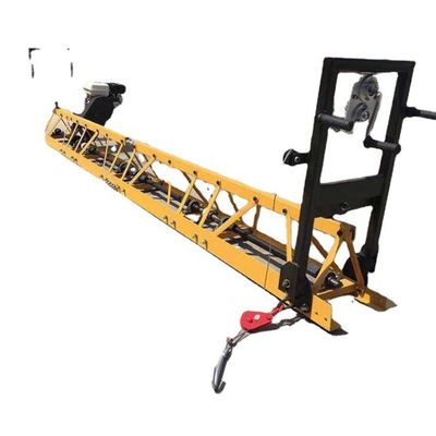 Gasoline Vibrating Beam Concrete Road Smoothing Machine voor brugtunnel frame type