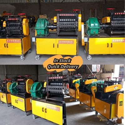 Bouwprojecten Gebruikte rebar rechtmachine met 1440 r/min motor snelheid