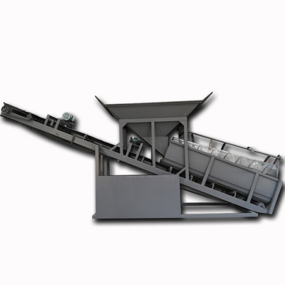 1800 kg ertscreening machine met trommel scherm en glas zand tumbler