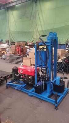 Dieselmotor 100m 150m Diep water hydraulisch waterput Hard Rock boorplatforms met boorstuk