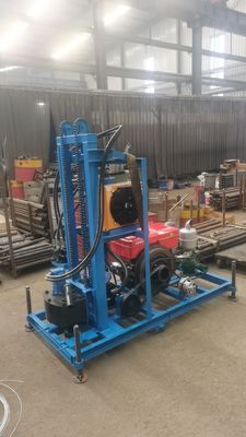 Dieselmotor 100m 150m Diep water hydraulisch waterput Hard Rock boorplatforms met boorstuk