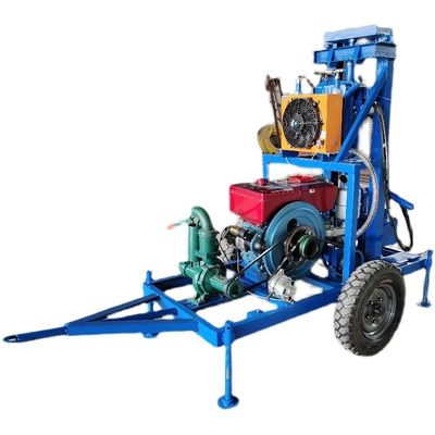 100 M Rigs voor het boren van waterputten voor mijnen en geologische exploratie met ISO-certificering