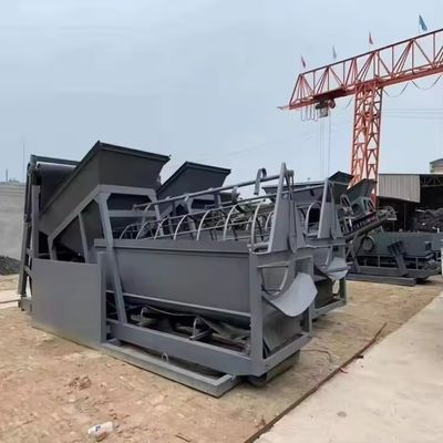 Elektrische trillingsmachine voor aanpasbare steun voor het scheiden van zand en steen